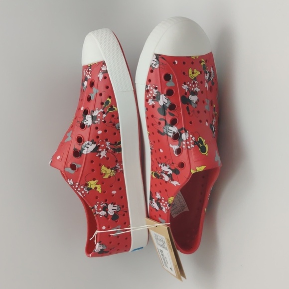 Native Jefferson Print Minnie Mouse Women's Shoes - Picture 2 of 7